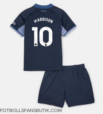 Tottenham Hotspur James Maddison #10 Replika Bortatröja Barn 2023-24 Kortärmad (+ Korta byxor)